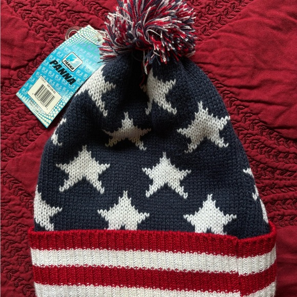 USA BEANIE , PANNS   , 100% ACRYLC - Picture 4 of 4